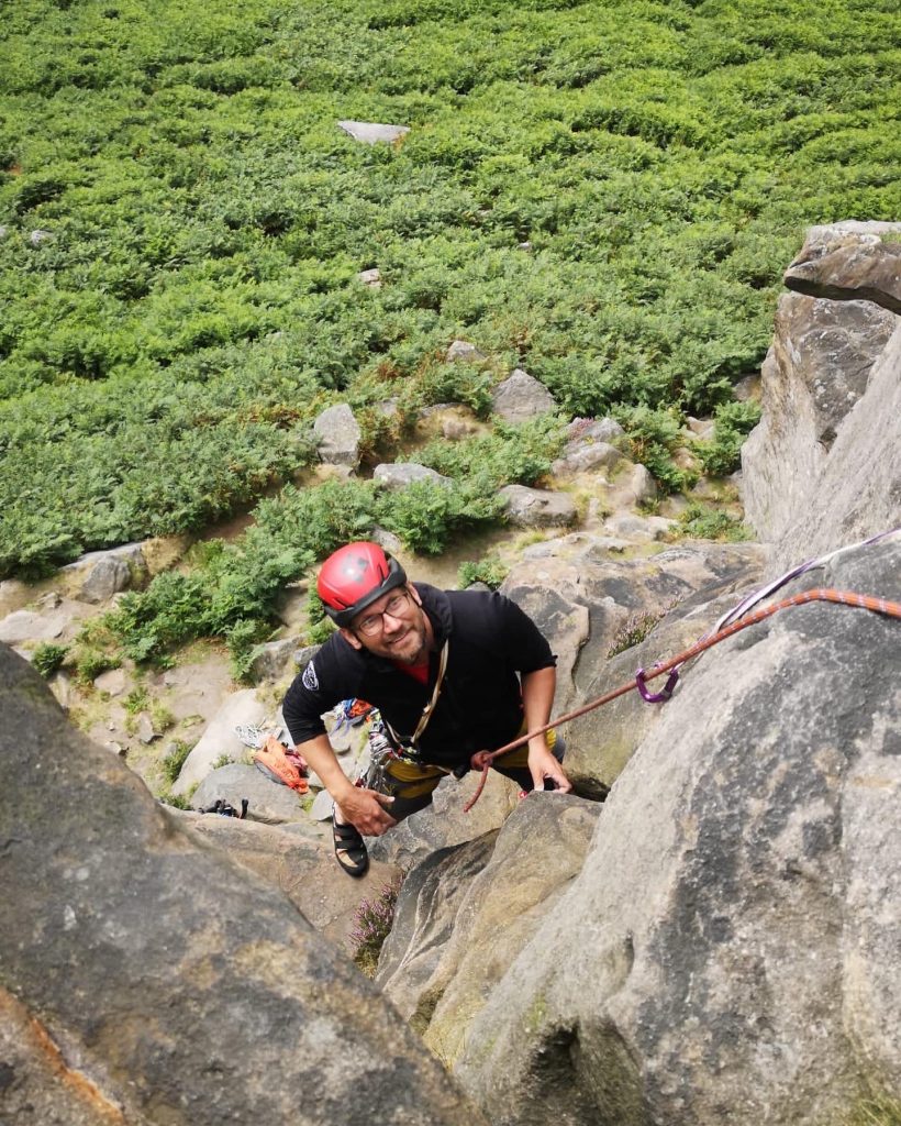 Rock Climbing Instructor and Mountain Leader John Rocks