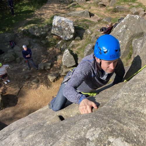 Rock Climbing Brimham